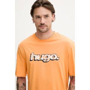 HUGO Blue Памучна тениска (50542932)