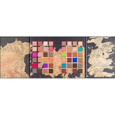 Makeup Revolution X Game Of Thrones Westeros Map paletka očných tieňov 48 g
