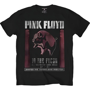 Pink Floyd In the Flesh Тениска с къс ръкав Black M (PFTEE54MB02)