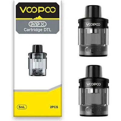 Voopoo PNP X Pod cartridge DTL 5 ml Grey 2 ks