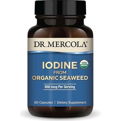 Dr. Mercola Jód z mořské řasy 325 mcg 60 kapslí