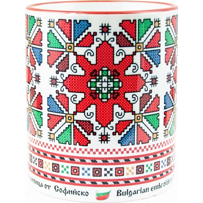 Чаша със свиленица от Софийско (Шопска фолклорна област) (sf2021 10)