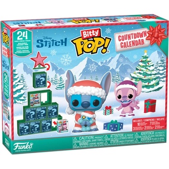 Lilo a Stitch Adventní kalendář Bitty Pop! Stitch Holidays