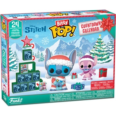 Lilo a Stitch Adventní kalendář Bitty Pop! Stitch Holidays