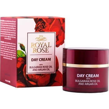 Royal Rose denní krém s růžovým a arganovým olejem 50 ml