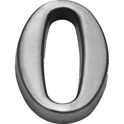 Domovní číslo "0", ONS, výška 5 cm