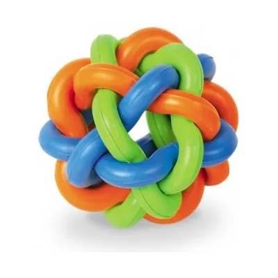 NOBBY Играчка Rubber Knotted Ball топка 9, 5 см NOBBY Германия 60079