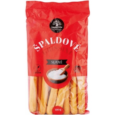 HappyLife BIO Špaldové Grissini slané 100 g