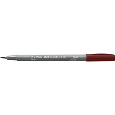 STAEDTLER Флумастер Staedtler Pigment Brush 371, КЕСТЕНЯВ (31656-А-КЕСТЕНЯВ)