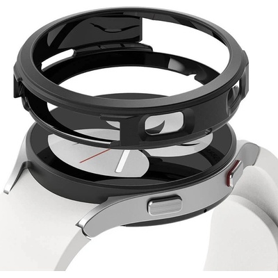 Ringke Качествен силиконов (TPU) кейс за Samsung Galaxy Watch 4 44mm - Ringke Air Sports Case (черен) (RGK1495BLK)