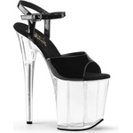 Pleaser USA Pleaser Flamingo-809 Blk Pat/Clr 38