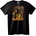 NOONEBRAND Тениска Черепна Get Over Here - 3XL, Black