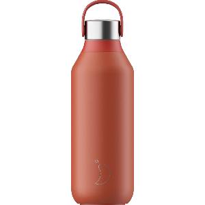 Chilly's Bottles Series 2 Термо бутилка 500 мл, червено-оранжева (B500S2MRED_9)