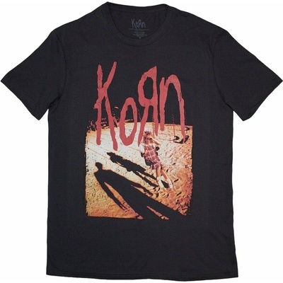 Korn tričko Shadow Playground Charcoal Grey