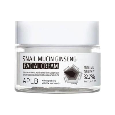 APLB Крем за лице Snail Mucin Ginseng, 55 ml