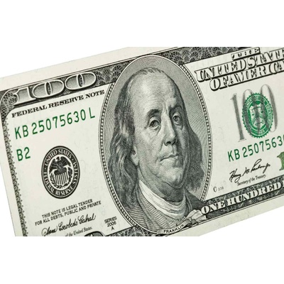 DIMEX ART Флизелинов фототапет бенджамин франклин на банкнота 375 x 250 см