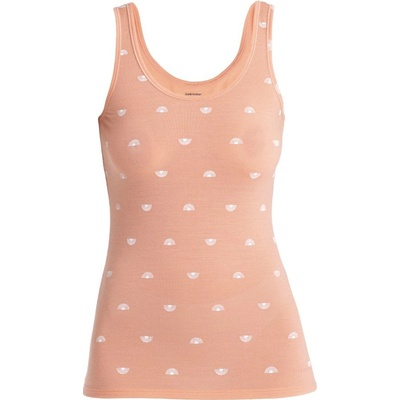 ICEBREAKER Wmns Merino Siren Tank Shine AOP Glow/Aop