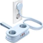 ORICO AP3 20W GaN 5в1 разклонител 2x AC + 2x USB-A + 1x USB-C - син (ORICO-AP3-2A2U1C-PRO-EU-BL)
