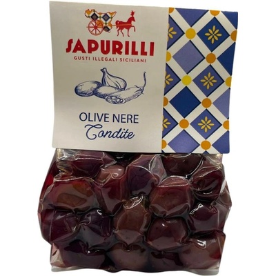 Sapurilli marinované černé olivy s bylinkami 300 g – Zbozi.Blesk.cz