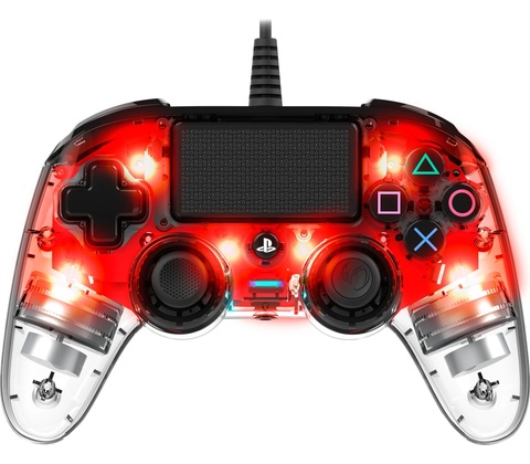 Nacon Wired Compact Controller PS4OFCPADCLRED