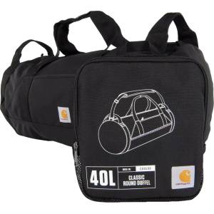 Carhartt Сак Carhartt Classic Round Duffel 40 Luggage - Black - размер One Size (510-7586-0111)