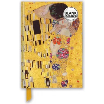 Flame Tree Publishing Gustav Klimt: The Kiss (Foiled Blank Journal) | FLAME TREE STUDIO