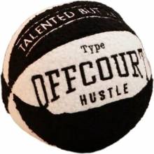 Mioli Decor vankúš z materiálu buklé Basketball 25 cm