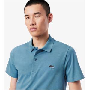 Lacoste Блуза с яка Lacoste Men's Regular Fit Short Sleeve Polo Shirt - Blue HD9