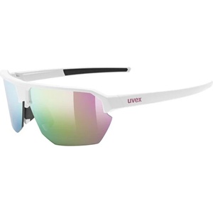 uvex Очила за колоездене Uvex Vectiv Mirror S3 Cycling glasses - White Matt / Pink Mirror - размер One Size (205-7437-0411)