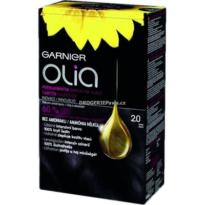 Garnier Olia 2.0 černá barva na vlasy