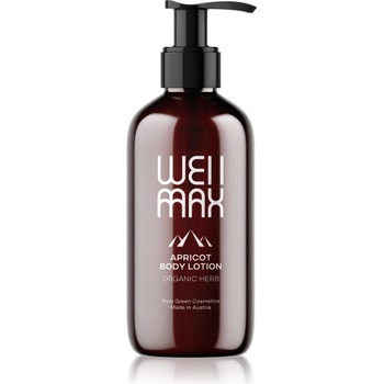 WellMax meruňka hydratační tělové mléko 250 ml