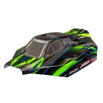 Traxxas каросерия Jato 4X4 VXL зелена