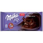 Mondelez International ЧЕРЕН ШОКОЛАД milka ЕКСТРА КАКАО 90 Г