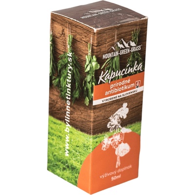 Kapucínka Bylinná tinktúra 50 ml