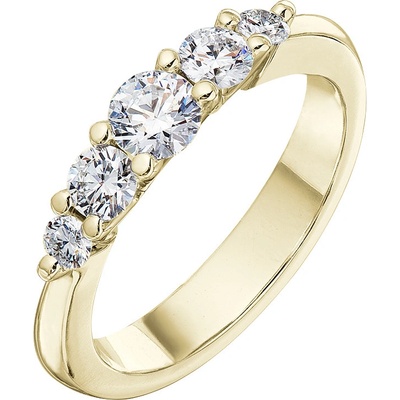 Tiami Prsten ze žlutého zlata s diamanty Pure Line RPL5Y2478