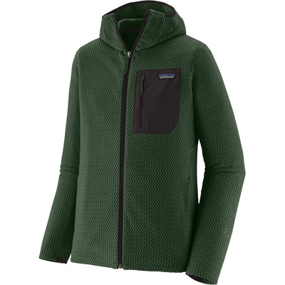 Patagonia Мъжко поларено яке Patagonia R1 Air Full-Zip Hoody Fleece jacket - Treeline Green - размер XS (005-6417-1211)
