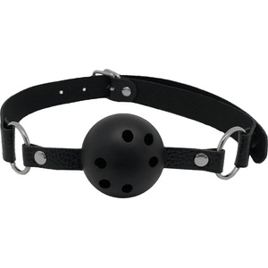 SuperLove Breathable Ball Gag Black