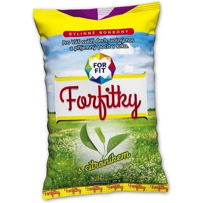 Forfitky s citroníkem bylinné bonbóny 30 g – Sleviste.cz