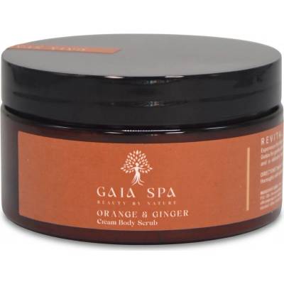 Gaia Spa telový peeling pomaranč a zázvor 200 ml