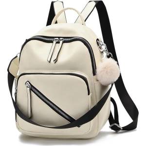 CHARON Дамска Раница Charon Eleanor, Различни цветове, Бяла (KW051-WHITE)