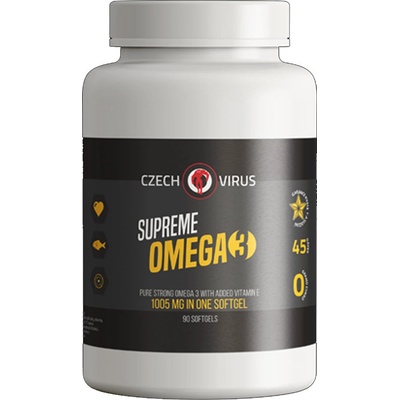 Czech Virus Supreme Omega 3 90 kapsúl