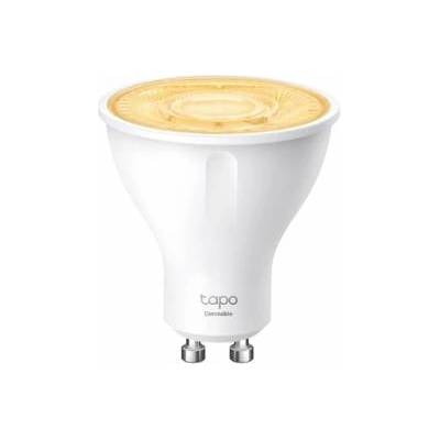 Интелигентна електрическа крушка TP-Link Tapo L610 Spotlight Dimmable, 2700 K, 350 lm, 2.9 W, GU10, Възможност за димиране, Tapo L610_VZ