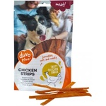 Duvoplus CHICKEN STRIPS лакомство меки лентички чисто пиле 80 гр, Белгия - 11951