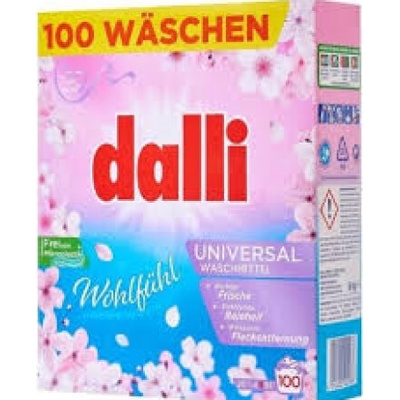 Dalli Univerzal Wohlfühl prací prášok 6 kg 100 PD