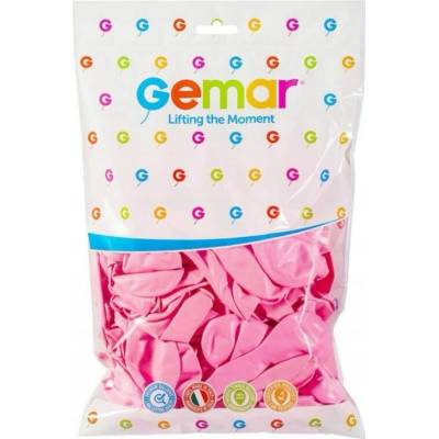 Balónky Gemar 26 cm 10" pastelově světle růžové Pink G90 057