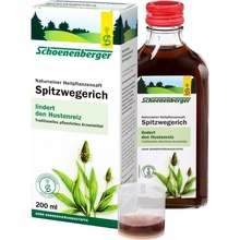 Schoenenberger BIO Čerstvá rostlinná šťáva Jitrocel 200 ml