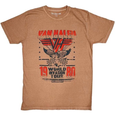 Van Halen World Invasion (Distressed) Pink M Риза (VHTS15MP02)