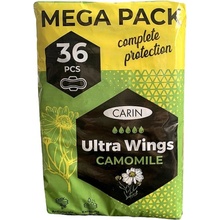 Carin Ultra Wings Camomile hygienické vložky 36 ks