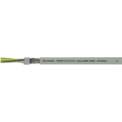 Helu 20058 datový LiYCY 4 x 0.34 mm² šedá 100 m