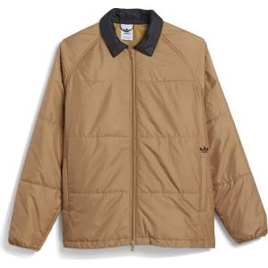 adidas Яке adidas Mens Coach Quilted Jacket - Brown